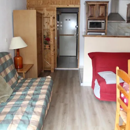 Appartement Studio-cabine Cosy: Au Pied Des Pistes, Balcon Sud-est, Commerces Et Patinoire à Proximité - Fr-1-787-42 Laveissière